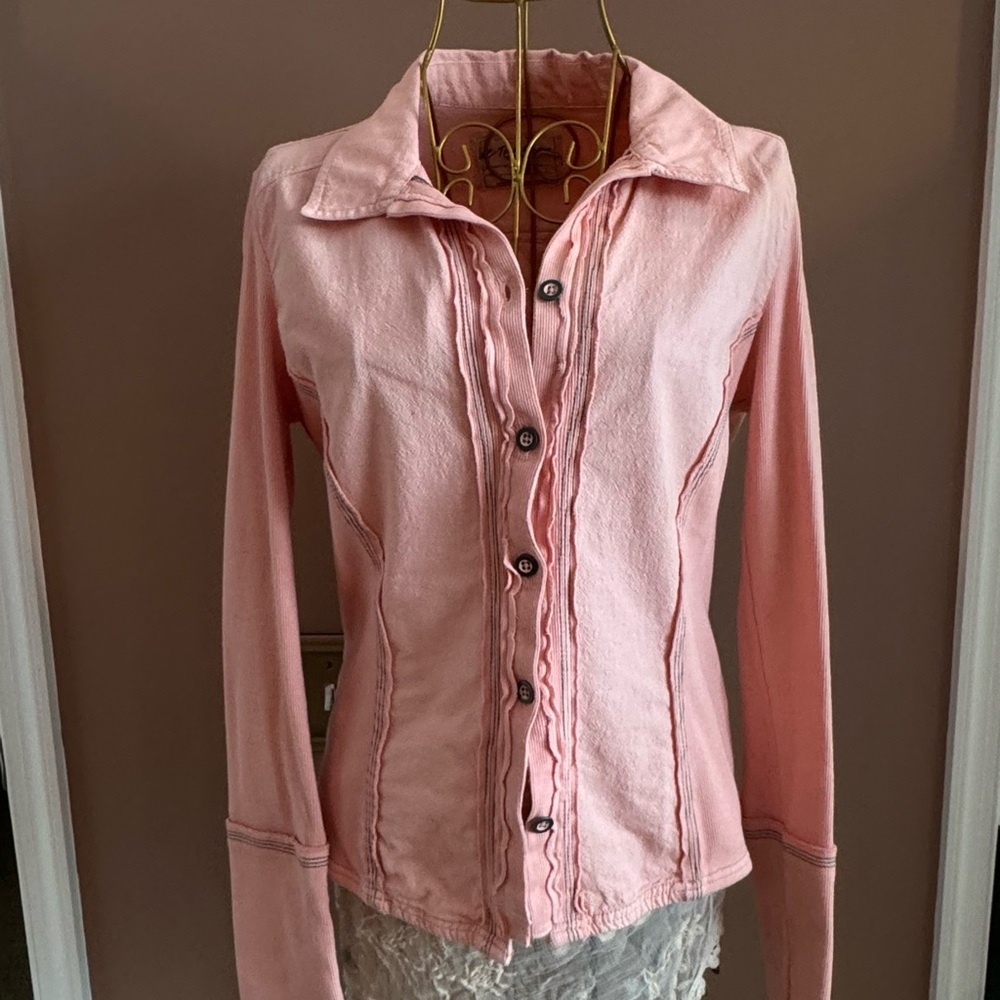 We The Free Blush Pink Top